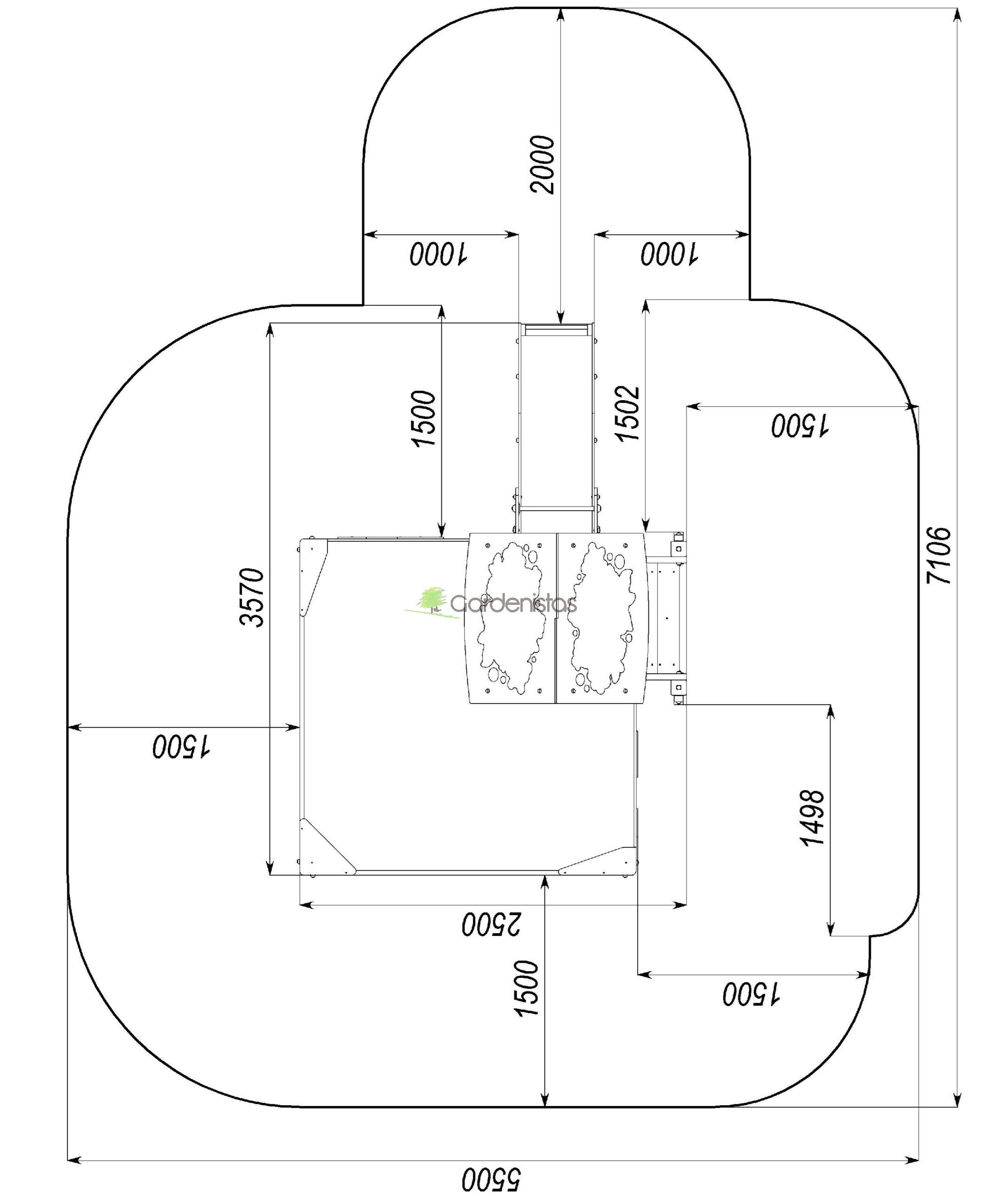 Mänguväljak TE312 Mänguväljakud 2-6 a. 6 Mänguväljak TE312 Mänguväljakud 2-6 a. Gardenistas.eu 6
