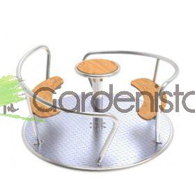 Karussell Viento – Roostevabast terasest Karussellid Karussell Viento – Roostevabast terasest Karussellid Gardenistas.eu