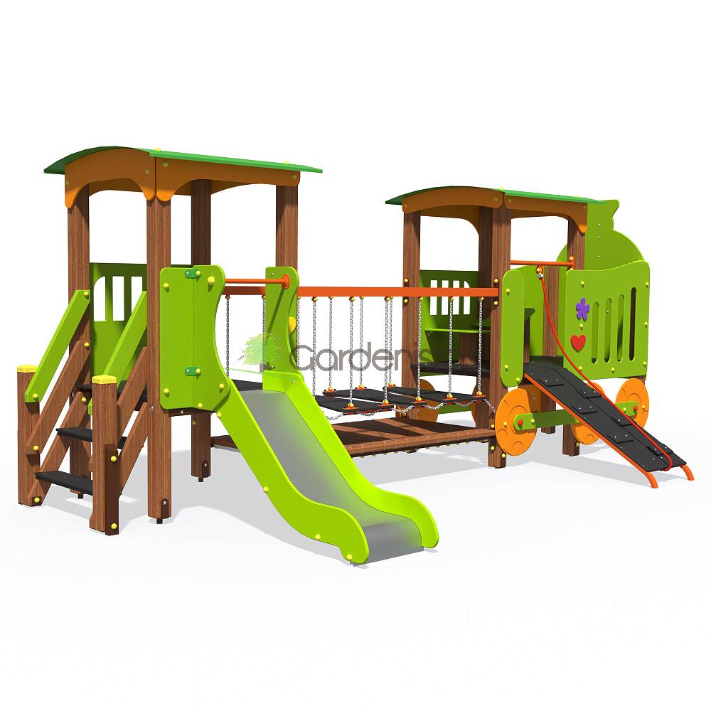 Mänguväljak T503M Mänguväljakud 2-6 a. 2 Mänguväljak T503M Mänguväljakud 2-6 a. Gardenistas.eu 2