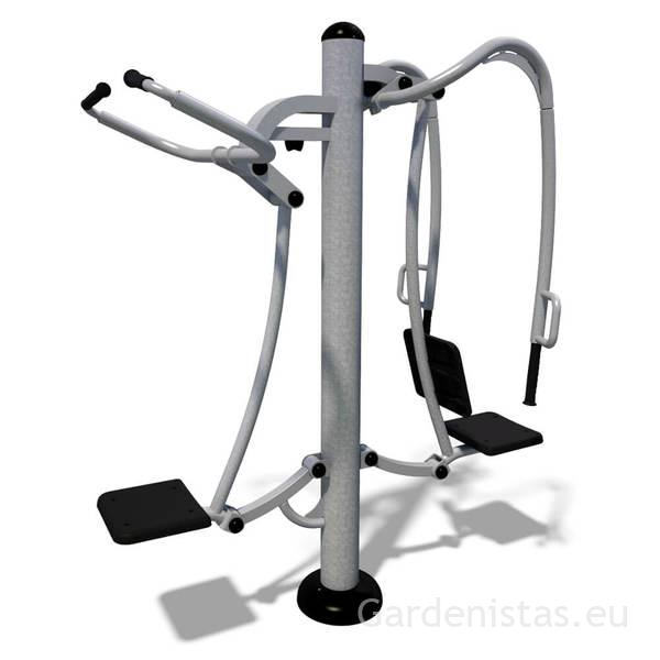 Välijõusaali rinna- ja seljalailihase treeningpink SE101-102 Välijõusaali treeningseadmed SE-SL seeria 4 Välijõusaali rinna- ja seljalailihase treeningpink SE101-102 Välijõusaali treeningseadmed SE-SL seeria Gardenistas.eu 4