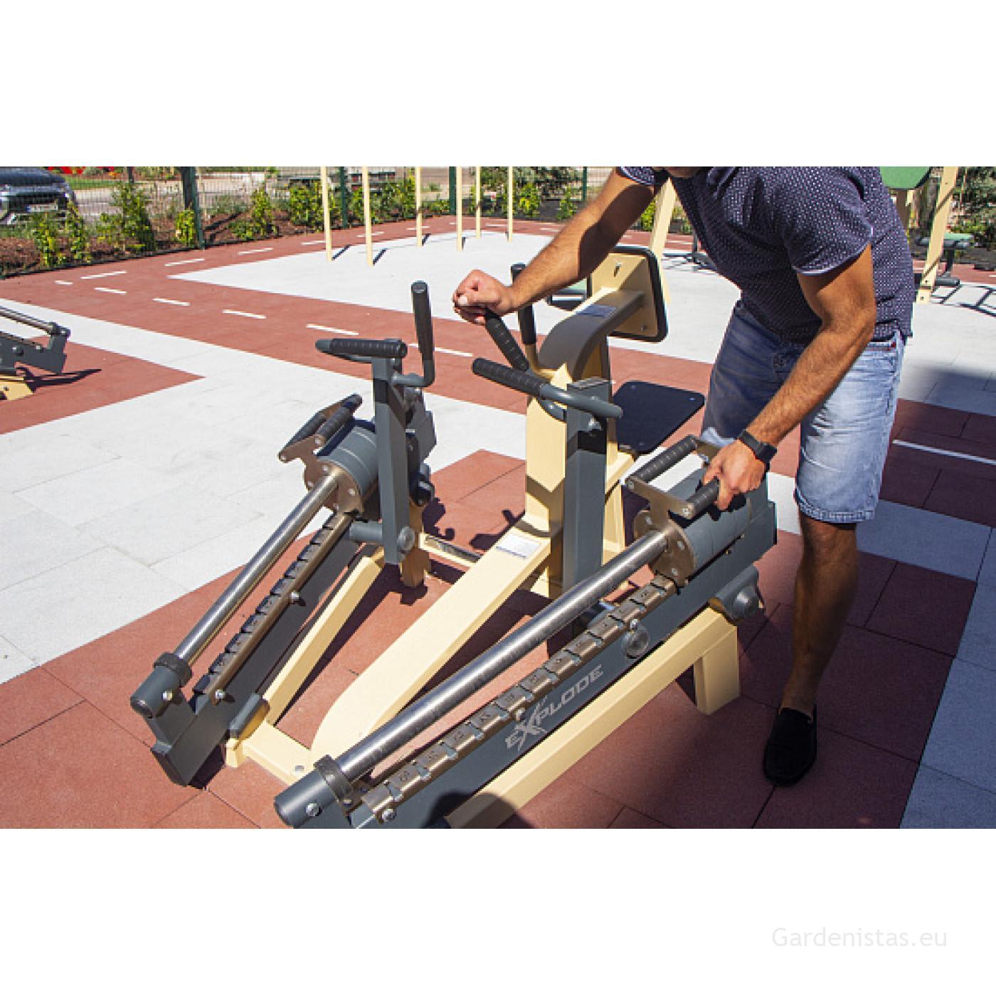 Välijõusaali selja- ja rinnalihaste treeningseade KF-804-S Välijõusaali treeningseadmed KF seeria 5 Välijõusaali selja- ja rinnalihaste treeningseade KF-804-S Välijõusaali treeningseadmed KF seeria Gardenistas.eu 5
