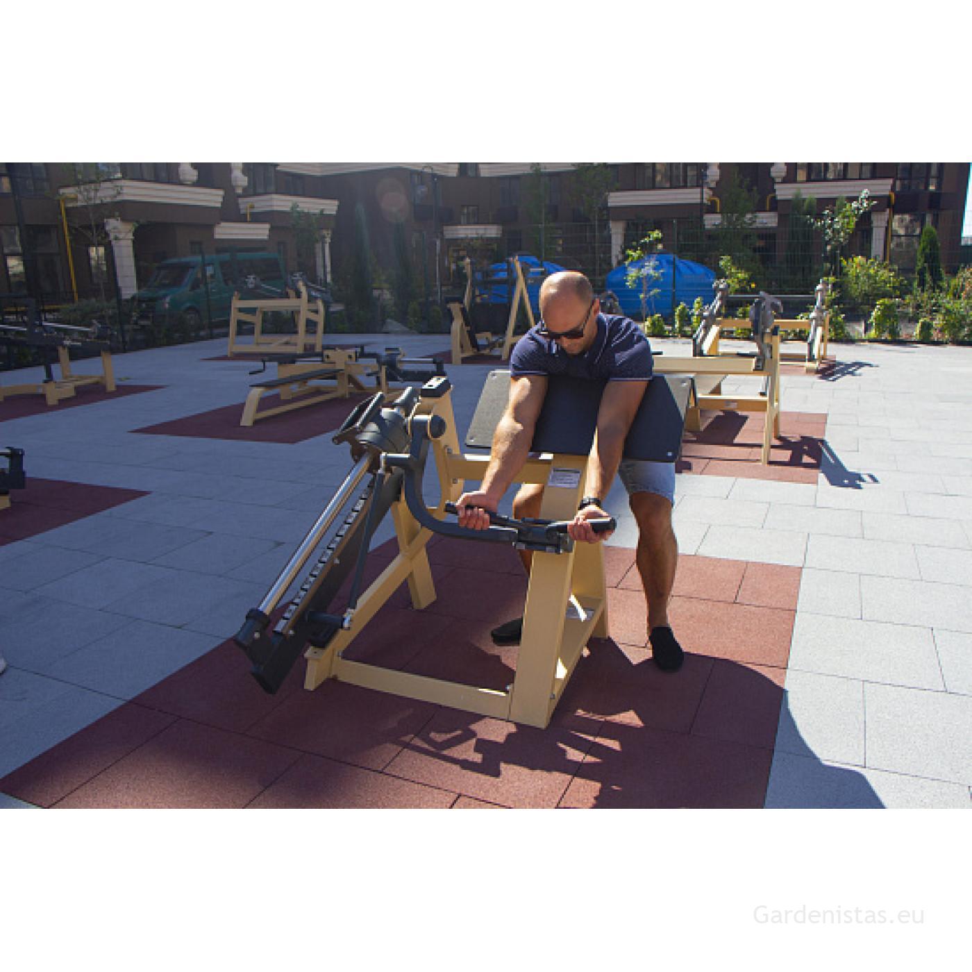 Välijõusaali biitsepsi treeningseade KF-810-S Välijõusaali treeningseadmed KF seeria 5 Välijõusaali biitsepsi treeningseade KF-810-S Välijõusaali treeningseadmed KF seeria Gardenistas.eu 5
