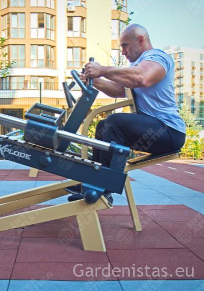 Välijõusaali selja- ja rinnalihaste treeningseade KF-804-S Välijõusaali treeningseadmed KF seeria 2 Välijõusaali selja- ja rinnalihaste treeningseade KF-804-S Välijõusaali treeningseadmed KF seeria Gardenistas.eu 2