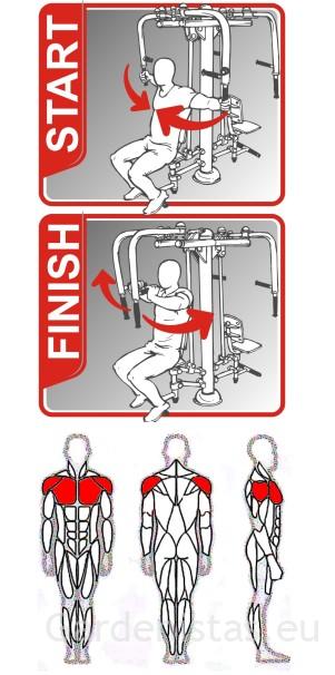 Välijõusaali rinnalihase ja biitsepsi treeningpink SE128 Välijõusaali treeningseadmed SE-SL seeria 3 Välijõusaali rinnalihase ja biitsepsi treeningpink SE128 Välijõusaali treeningseadmed SE-SL seeria Gardenistas.eu 3