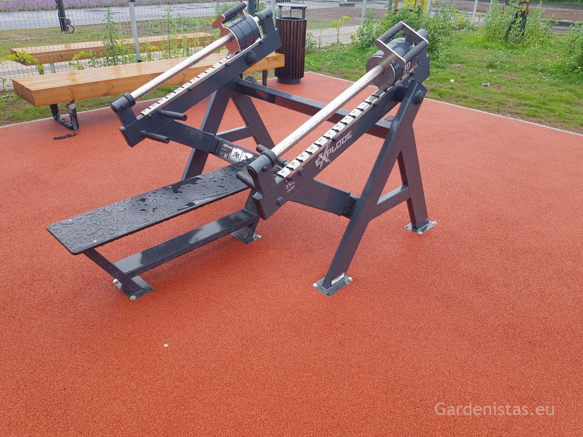 Välijõusaali rinnalihaste treeningseade KF-801-S Välijõusaali treeningseadmed KF seeria 2 Välijõusaali rinnalihaste treeningseade KF-801-S Välijõusaali treeningseadmed KF seeria Gardenistas.eu 2