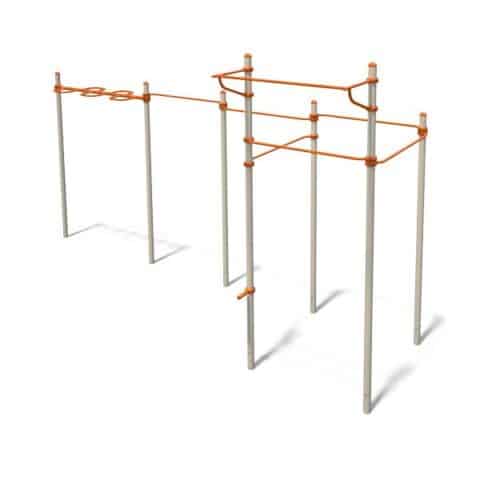 S-831.3 Workout Complex (with pull-up and monkey bars) Treeningkompleks Gardenistas.eu 3