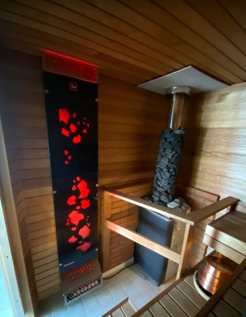 Sauna sisekliimaseade Saunum Base Short – LED Saunatooted Gardenistas.eu 6