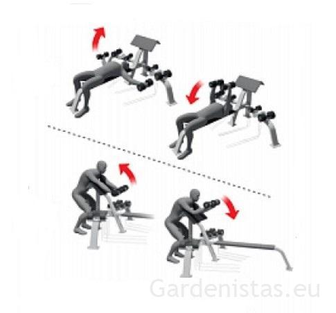 Välijõusaali biitsepsi ja küünarvarre treeningseade KF-815-S Välijõusaali treeningseadmed KF seeria 2 Välijõusaali biitsepsi ja küünarvarre treeningseade KF-815-S Välijõusaali treeningseadmed KF seeria Gardenistas.eu 2