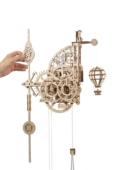 3D pusle komplekt – Aero Clock + Kuninglik tõld Kingitused Gardenistas.eu 7