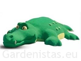 3D kujund Krokodill – 200 x 360 cm 3D kummist kujundid Gardenistas.eu 3
