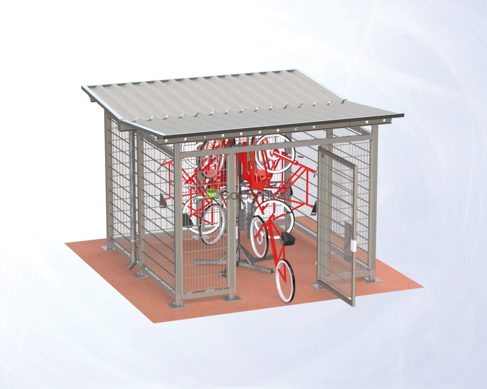 Jalgrattamaja Kadura Jalgrataste varjualused/majad 11 Jalgrattamaja Kadura Jalgrataste varjualused/majad Gardenistas.eu 11