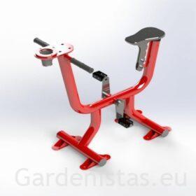 Välijõusaali jalgratas jalalihastele OF0010 Välijõusaali treeningseadmed OF seeria Gardenistas.eu