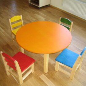 Lastelaud ümar (värvivalikuga, erinevad kõrgused) Lastetoa mööbel Gardenistas.eu 3