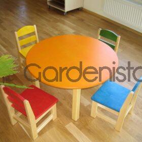 Lastelaud ümar (värvivalikuga, erinevad kõrgused) Lauad Lastelaud ümar (värvivalikuga, erinevad kõrgused) Lauad Gardenistas.eu