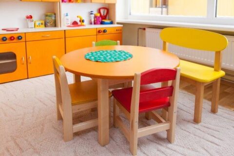 Lastelaud ümar (värvivalikuga, erinevad kõrgused) Lastetoa mööbel Gardenistas.eu 5
