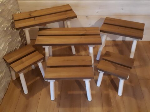 Laste taburet (kahes suuruses) Lauad ja toolid Gardenistas.eu 5