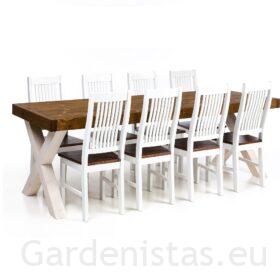 Söögilaud ja 8 tooli Lauad Gardenistas.eu