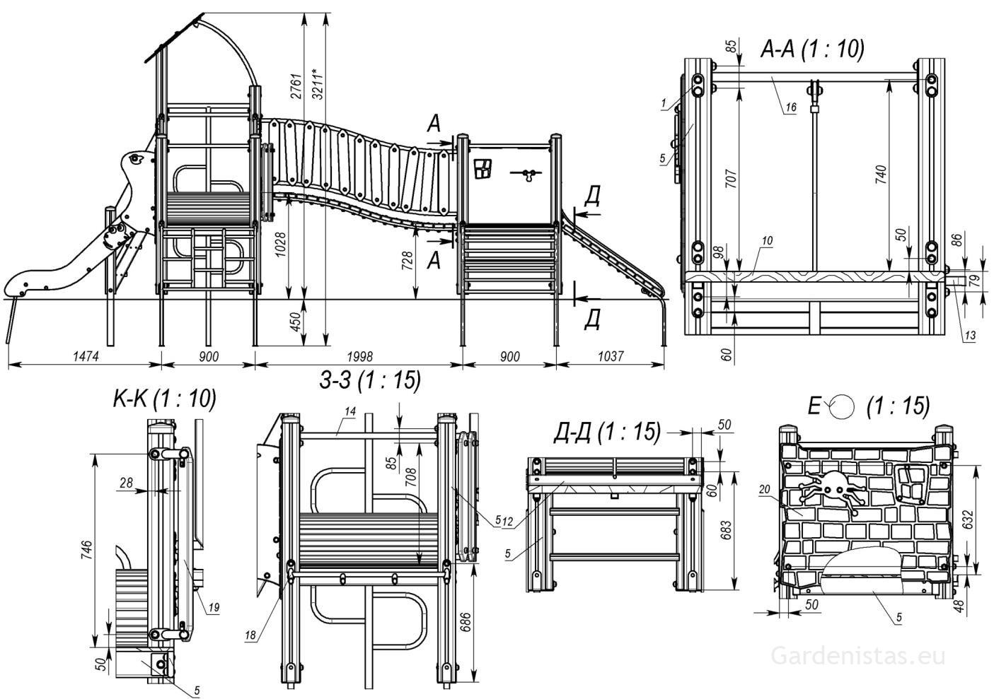 Mänguväljak TE812New Mänguväljakud 3-12 a. 7 Mänguväljak TE812New Mänguväljakud 3-12 a. Gardenistas.eu 7