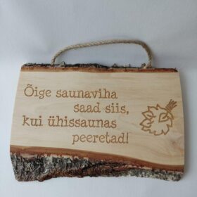 Silt “Õige saunaviha” Saunatooted Gardenistas.eu