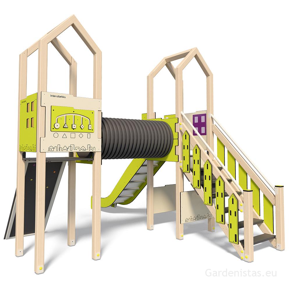 Mänguväljak LK115 Mänguväljakud 2-6 a. 4 Mänguväljak LK115 Mänguväljakud 2-6 a. Gardenistas.eu 4