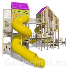 Mänguväljak TE940 Mänguväljakud 3-12 a. 2 Mänguväljak TE940 Mänguväljakud 3-12 a. Gardenistas.eu 2