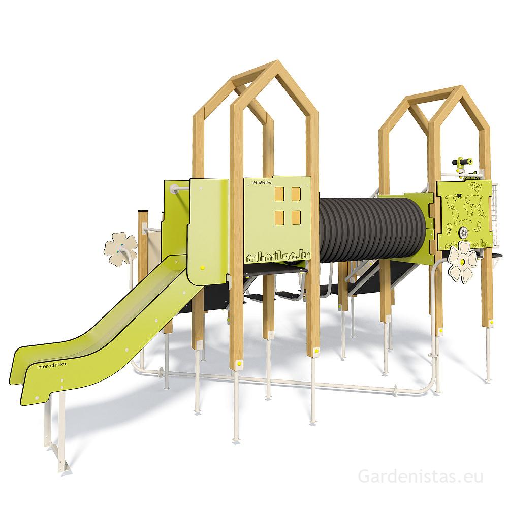 Mänguväljak LK112 Mänguväljakud 2-6 a. 4 Mänguväljak LK112 Mänguväljakud 2-6 a. Gardenistas.eu 4