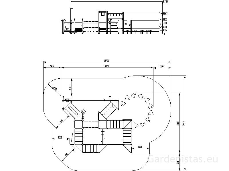 Mänguväljak LK150.4 Mänguväljakud 2-6 a. 6 Mänguväljak LK150.4 Mänguväljakud 2-6 a. Gardenistas.eu 6