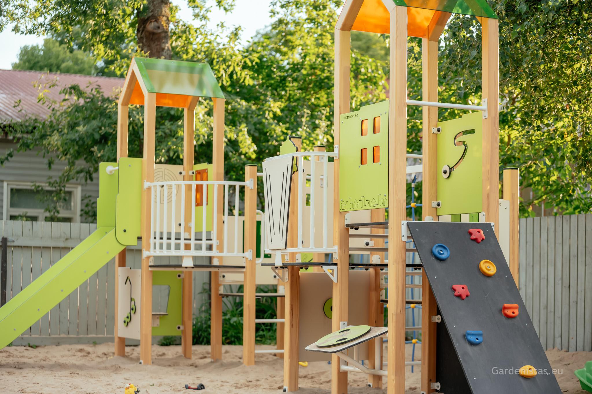 Mänguväljak LK110 Mänguväljakud 2-6 a. 2 Mänguväljak LK110 Mänguväljakud 2-6 a. Gardenistas.eu 2