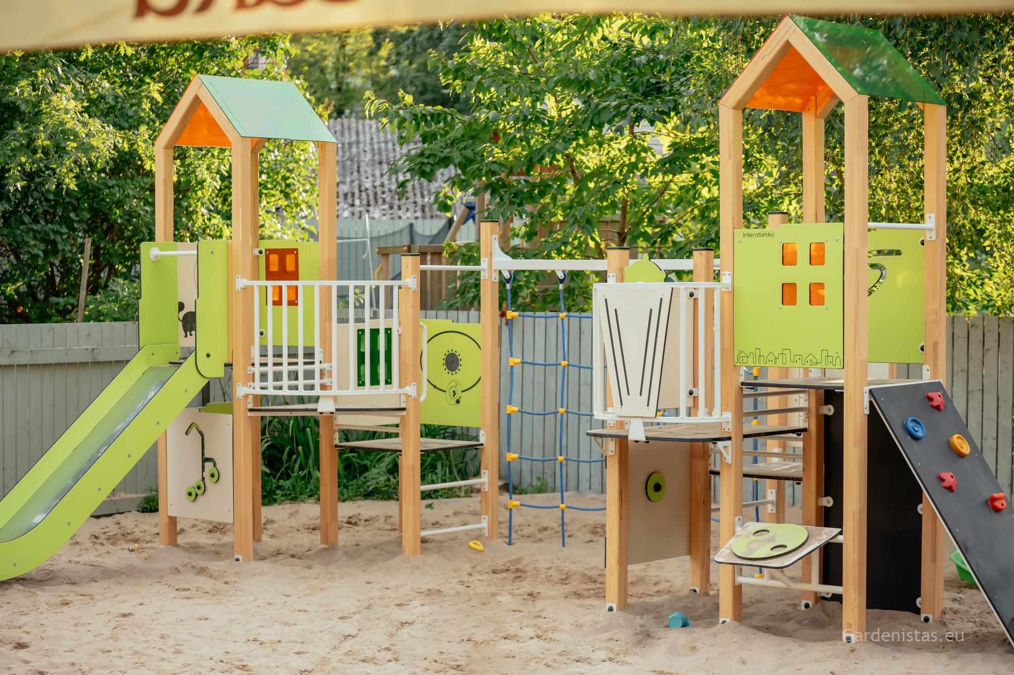 Mänguväljak LK110 Mänguväljakud 2-6 a. 3 Mänguväljak LK110 Mänguväljakud 2-6 a. Gardenistas.eu 3