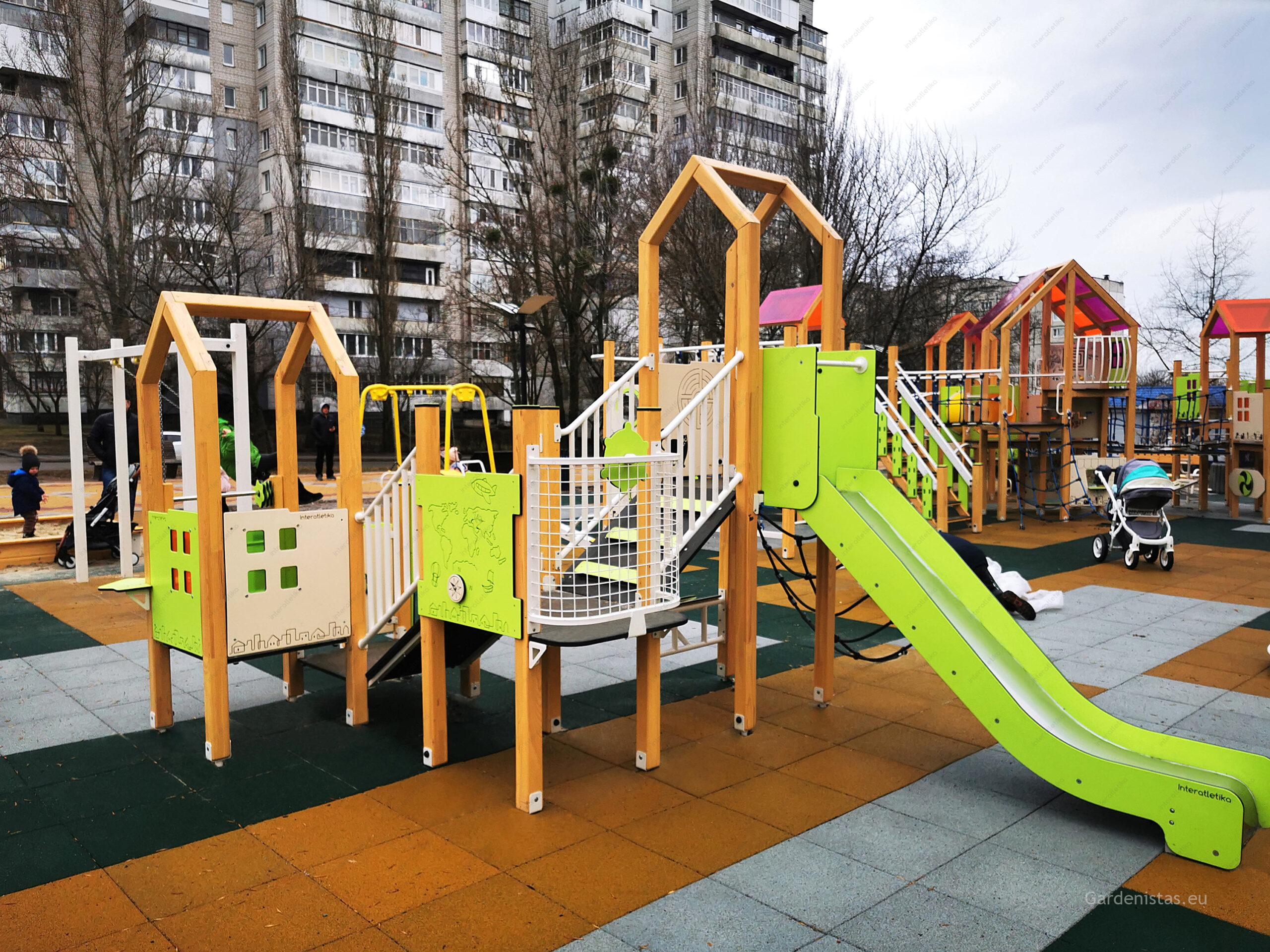 Mänguväljak LK101 Mänguväljakud 2-6 a. 3 Mänguväljak LK101 Mänguväljakud 2-6 a. Gardenistas.eu 3