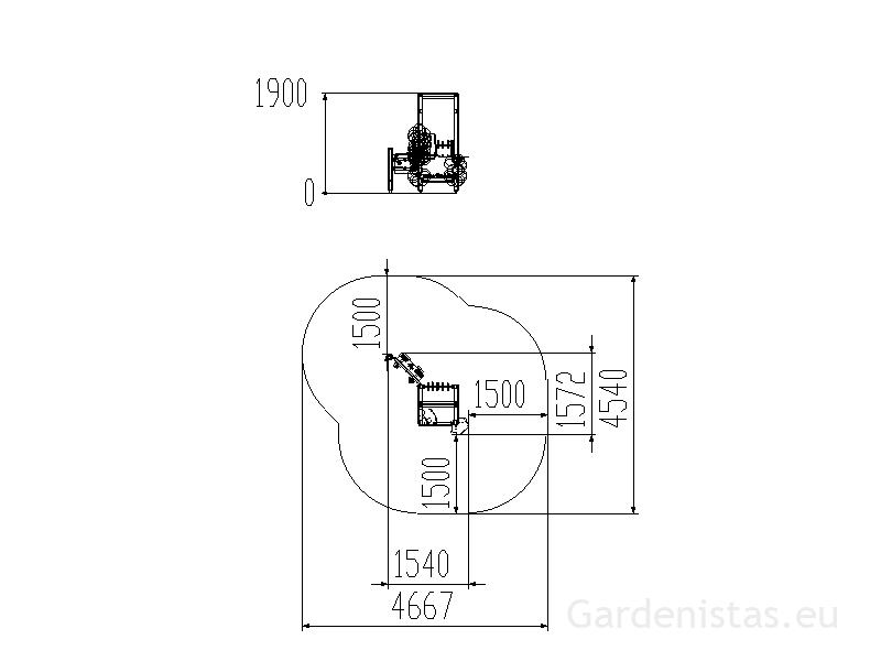 Mänguväljak LK302 Mänguväljakud 2-6 a. 3 Mänguväljak LK302 Mänguväljakud 2-6 a. Gardenistas.eu 3