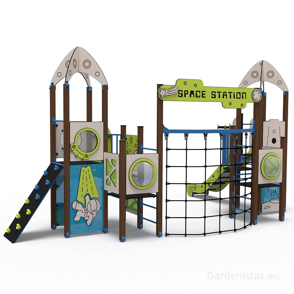 Mänguväljak Cosmos LK110 Mänguväljakud 2-6 a. 2 Mänguväljak Cosmos LK110 Mänguväljakud 2-6 a. Gardenistas.eu 2