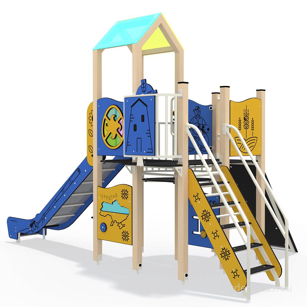 Mänguväljak Ukraina LK107 Mänguväljakud 2-6 a. 2 Mänguväljak Ukraina LK107 Mänguväljakud 2-6 a. Gardenistas.eu 2