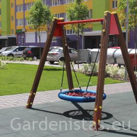 Kiigeraam pesakiigega TE412-RC Kiigeraamid 2 Kiigeraam pesakiigega TE412-RC Kiigeraamid Gardenistas.eu 2