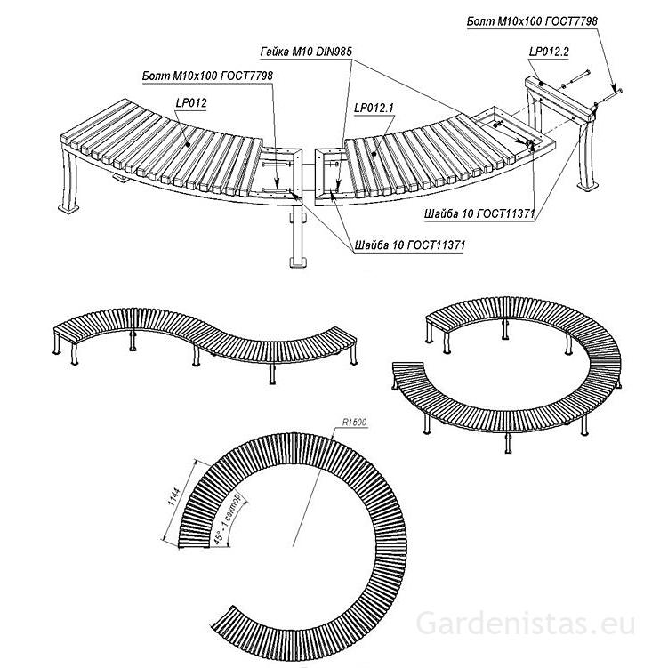 Pargipink LP012 Erikujulised pargipingid 5 Pargipink LP012 Erikujulised pargipingid Gardenistas.eu 5