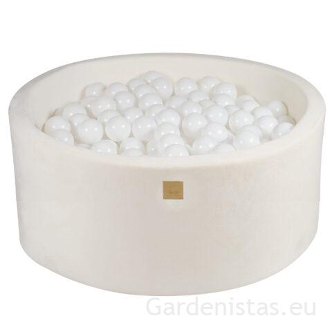 Pallimeri – valge (pallibassein 90x40cm+300 palli) Pallimered Gardenistas.eu 3