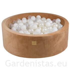 Pallimeri – karamell (pallibassein 90x30cm+200 palli) Pallimered Gardenistas.eu 2