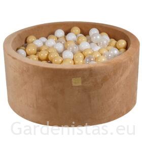 Pallimeri – karamell (pallibassein 90x40cm+300 palli) Pallimered Gardenistas.eu
