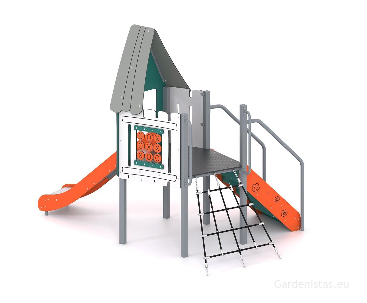 Mänguväljak HBG100 Mänguväljakud 2-6 a. 2 Mänguväljak HBG100 Mänguväljakud 2-6 a. Gardenistas.eu 2