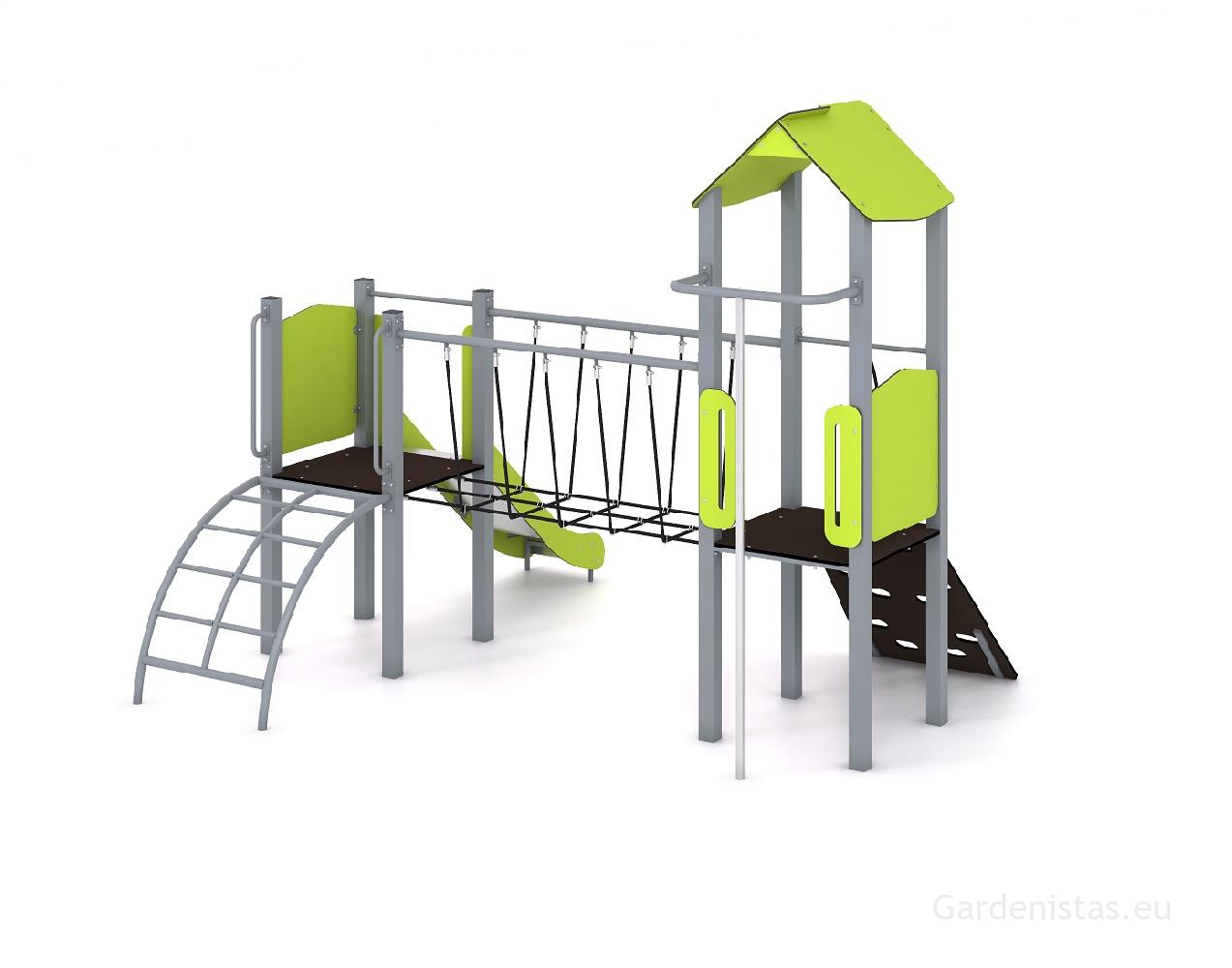 Mänguväljak UUG001 Mänguväljakud 2-6 a. 2 Mänguväljak UUG001 Mänguväljakud 2-6 a. Gardenistas.eu 2