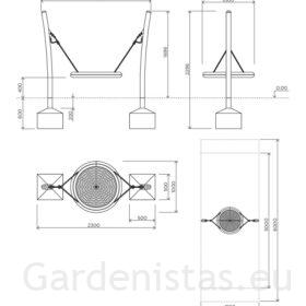 Kiigeraam IGZGN0 Kiigeraamid 2 Kiigeraam IGZGN0 Kiigeraamid Gardenistas.eu 2
