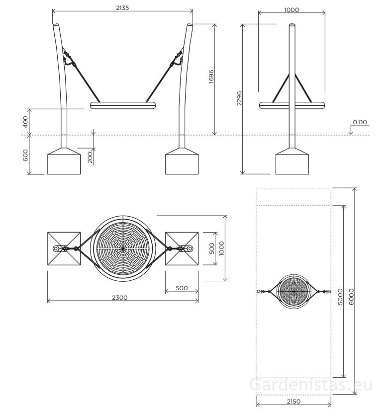 Kiigeraam IGZGN0 Kiigeraamid 2 Kiigeraam IGZGN0 Kiigeraamid Gardenistas.eu 2