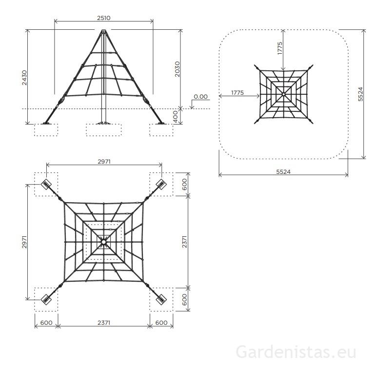 Köispüramiid KPM400 Köispüramiidid 2 Köispüramiid KPM400 Köispüramiidid Gardenistas.eu 2