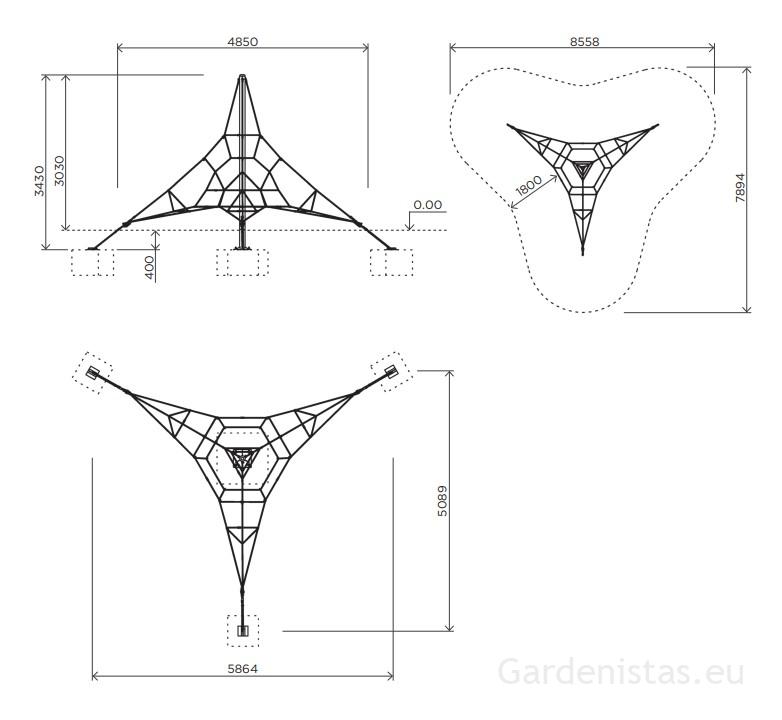 Köispüramiid KPM300 Köispüramiidid 2 Köispüramiid KPM300 Köispüramiidid Gardenistas.eu 2