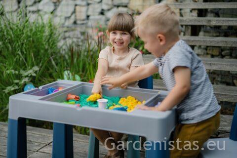 Legolaud + 2 tooli – hall/ roosa/ türkiissinine Lauad Gardenistas.eu 7