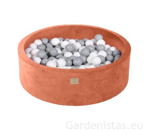 Pallimeri – punakaspruun (pallibassein 90x30cm+200 palli) Pallimered Gardenistas.eu 8