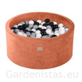 Pallimeri – punakaspruun (pallibassein 90x40cm+300 palli) Pallimered Gardenistas.eu 4