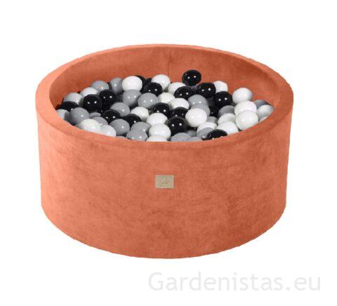 Pallimeri – punakaspruun (pallibassein 90x40cm+300 palli) Pallimered Gardenistas.eu 4