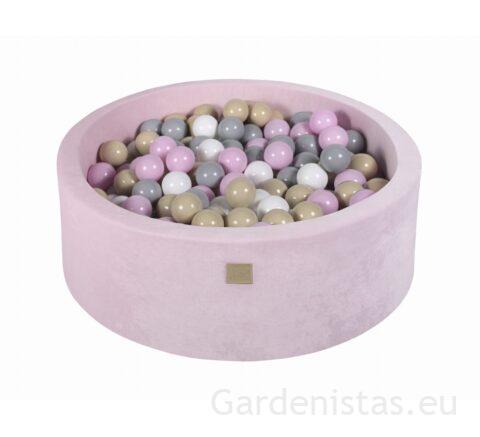 Pallimeri – pastelne roosa (pallibassein 90x30cm+200 palli) Pallimered Gardenistas.eu 8