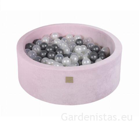 Pallimeri – pastelne roosa (pallibassein 90x30cm+200 palli) Pallimered Gardenistas.eu 9